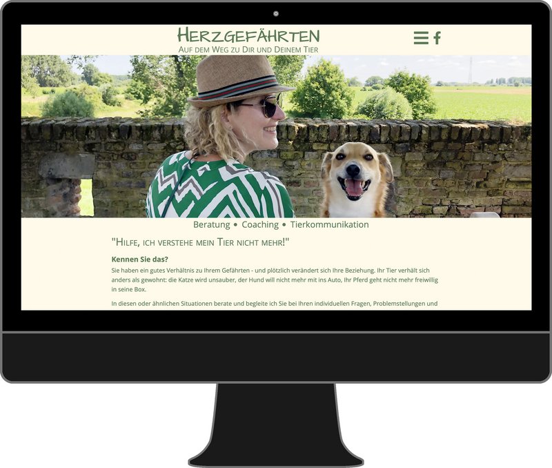 Webseite von Herzgefährten